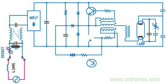 PPTC在電感鎮(zhèn)流器改造成電子鎮(zhèn)流器中的異常狀態(tài)保護(hù)
