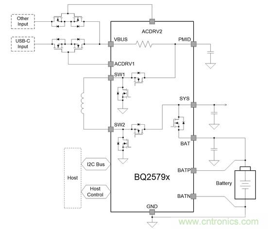 Buck-Boost集成電路提供更快的充電速度，更長的電池壽命