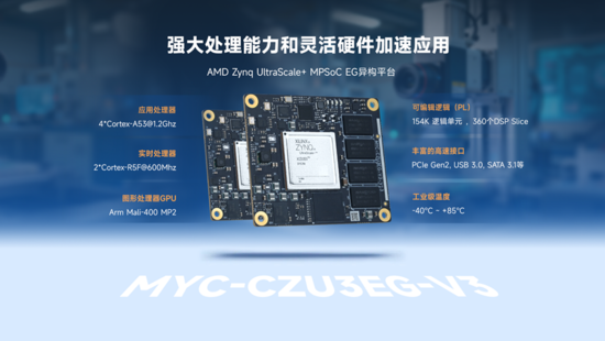 異構(gòu)計(jì)算新力量！米爾推出基于AMD MPSoC的高性能異構(gòu)計(jì)算平臺(tái)