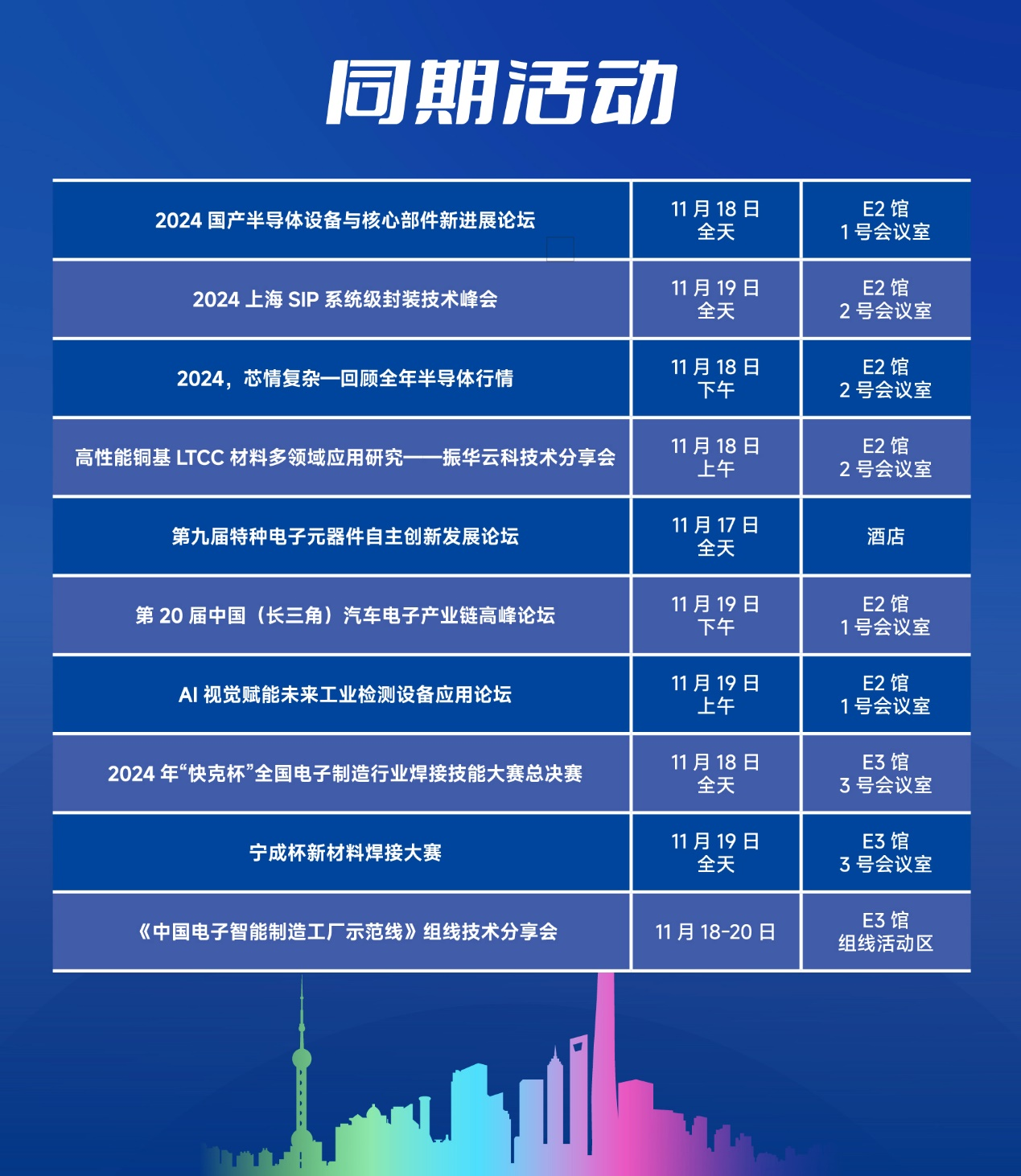 第104屆中國電子展精彩內(nèi)容搶先看，11月上海與您相約！