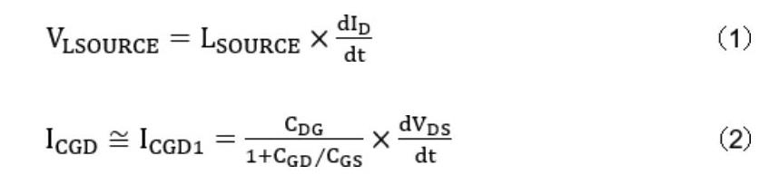 低邊開關(guān)關(guān)斷時的柵極 – 源極間電壓的動作 低邊開關(guān)關(guān)斷時的柵極 – 源極間電壓的動作